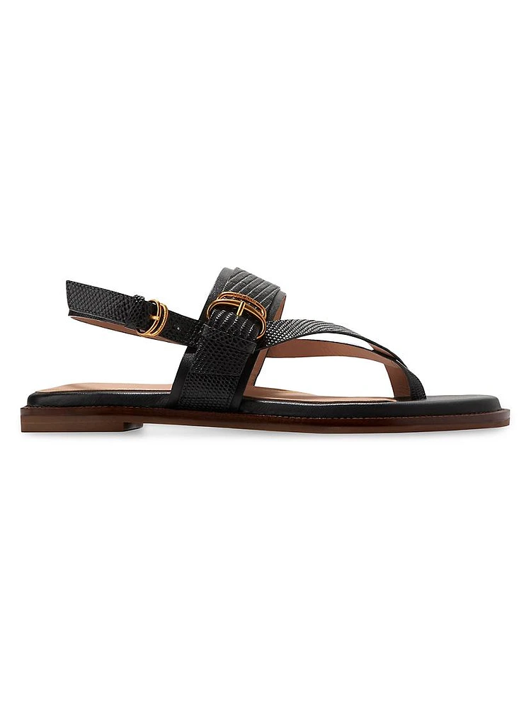 Anica Lux Buckle Slides