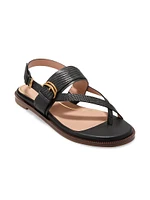 Anica Lux Buckle Slides