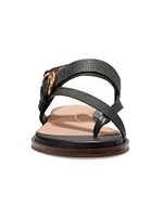 Anica Lux Buckle Slides