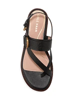 Anica Lux Buckle Slides