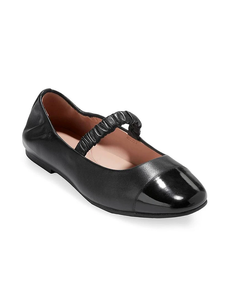 Yvette Leather Ballet Flats