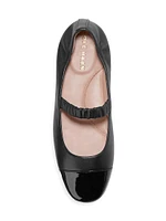 Yvette Leather Ballet Flats