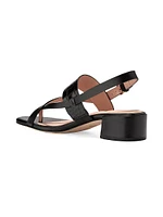 Anica Lux 40MM Block-Heel Sandals