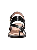 Anica Lux 40MM Block-Heel Sandals