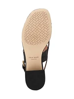 Anica Lux 40MM Block-Heel Sandals