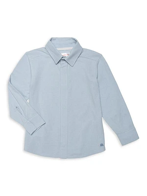 Little Boy's & Boy's Magnet-Front Shirt