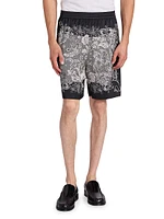 Rudent Graphic Cotton Shorts