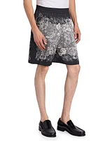 Rudent Graphic Cotton Shorts