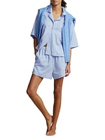 Jacquard Polo Player 2-Piece Pajama Set