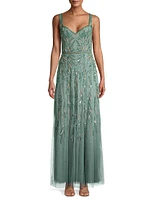 Sequined Mermaid Gown