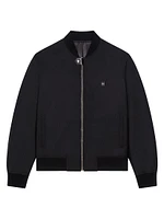 Reversible Bomber Jacket 4G Wool