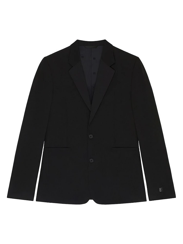 Slim Fit Jacket Wool