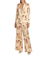 Pilar Floral Wide-Leg Pants