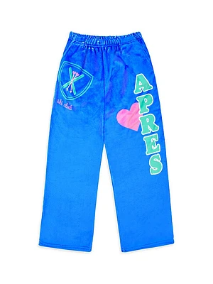 Little Boy's & Theme Apres Plush Sweatpants