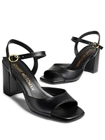 Tia 75MM Leather Sandals