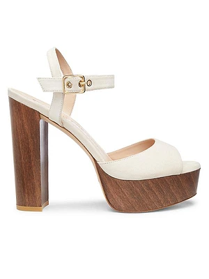 Ryder 95MM Suede Platform Sandals