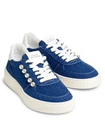 Courtside Pearl Leather Sneaker