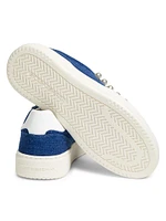 Courtside Pearl Leather Sneaker