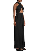 Kiwanda Cut-Out Wide-Leg Jumpsuit