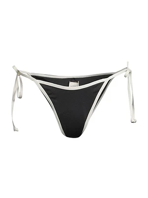 Levy Side-Tie Bikini Bottoms