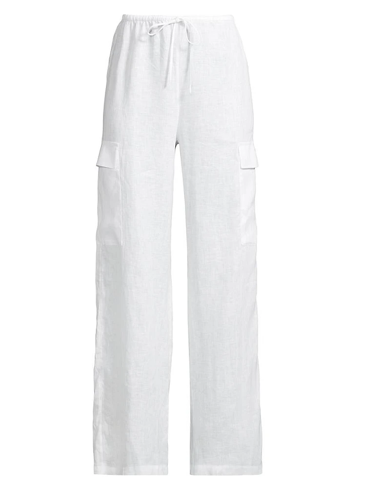 Sundown Linen Cargo Pants