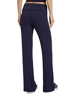 Rib-Knit Modal Yoga Pants