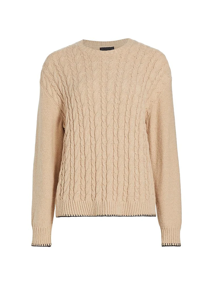 Cable-Knit Sweater