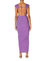 Sarakiniko Nia Draped Maxi Dress