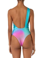 Sarakiniko Oriana Draped One-Piece Swimsuit