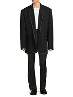 Very First Time Wool Oversized Blazer