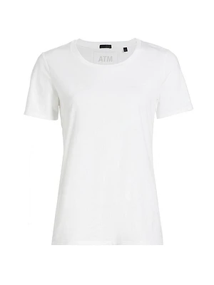 Jersey Cotton Crewneck T-Shirt