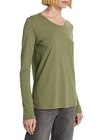 Jersey Cotton Long-Sleeve T-Shirt