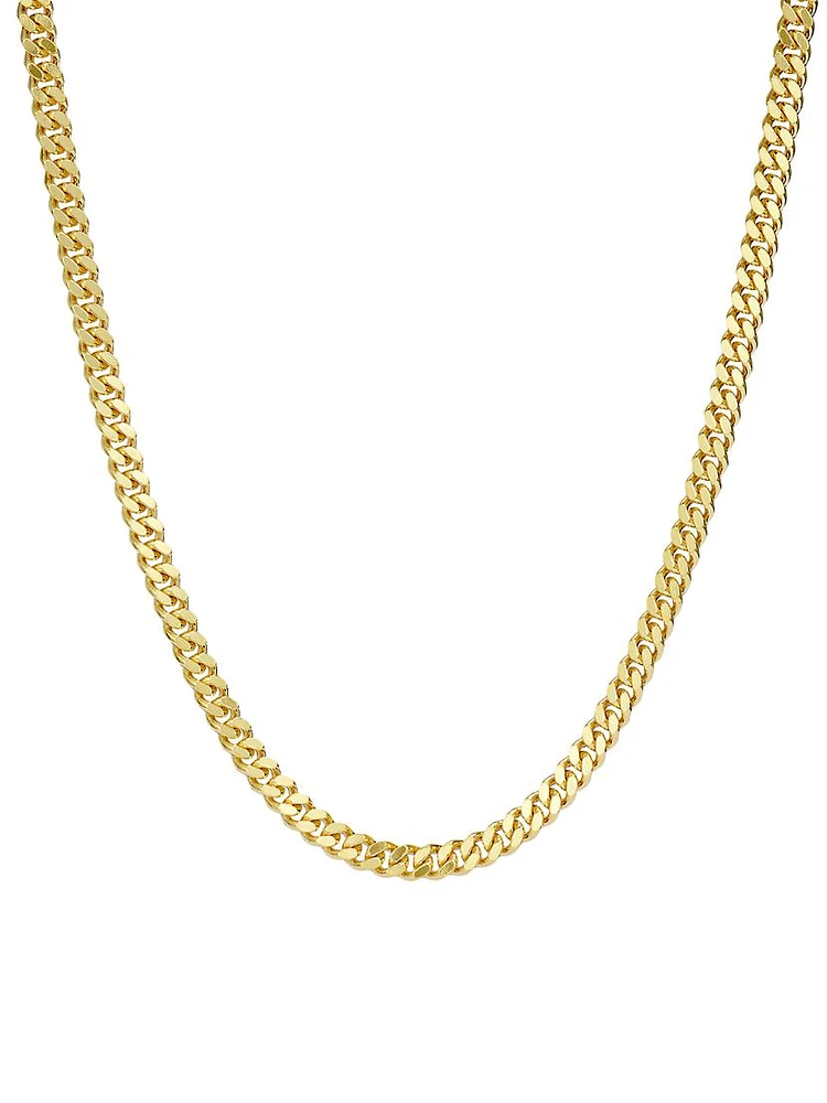 18K Gold-Plated Cuban Chain