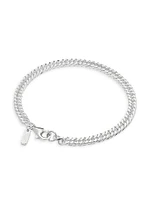 Sterling Silver Mini Cuban Bracelet