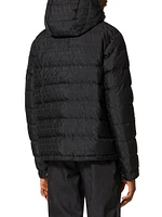 Nylon Down Jacket With Toile Iconographe Pattern