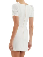 Clarisse Plait-Trimmed Minidress