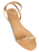 Aurora 50MM Leather Block-Heel Sandals