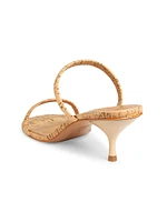 Taliah 65MM Cork Sandals