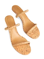 Taliah 65MM Cork Sandals