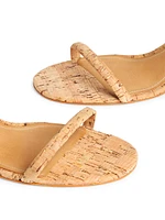 Taliah 65MM Cork Sandals