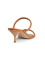 Taliah 63MM Leather Sandals