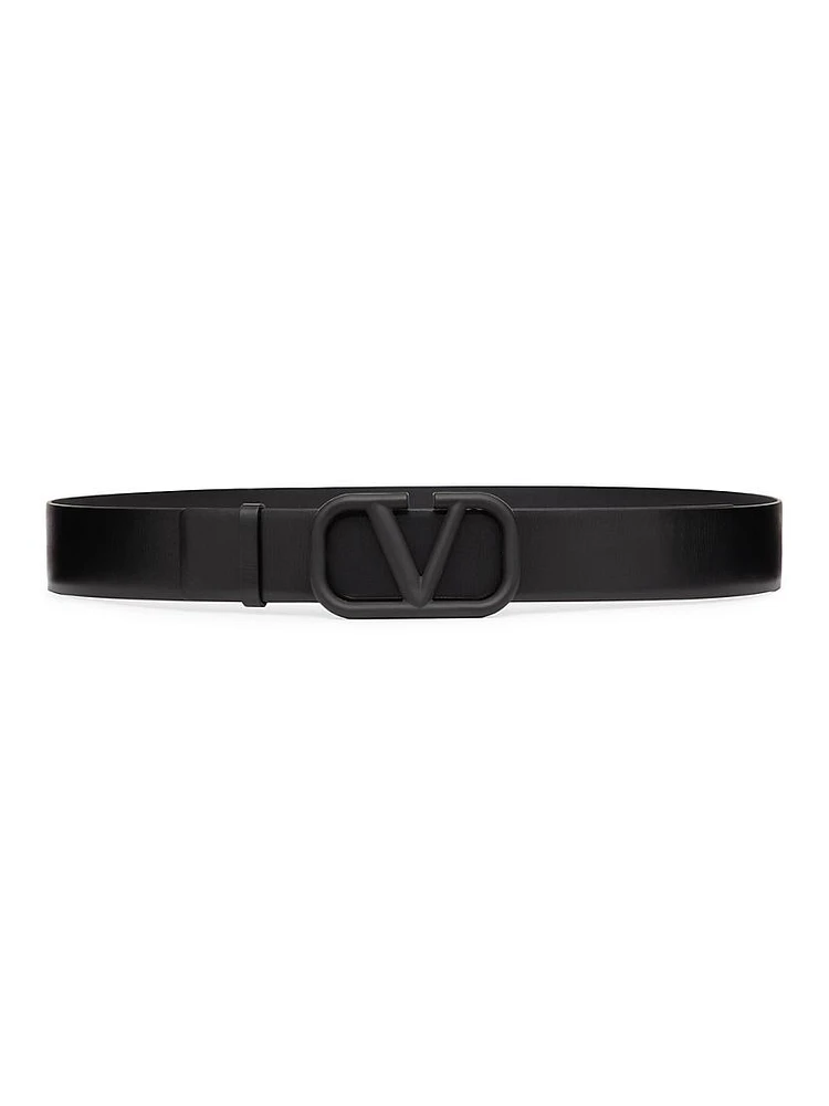 VLogo Signature Calfskin Belt