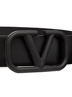 VLogo Signature Calfskin Belt