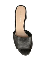 Dali 69MM Raffia Platform Sandals