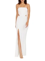 Ariana Embellished Cut-Out Gown