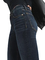 Peyton Mid-Rise Ankle Bootcut Jeans