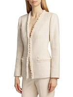 Jilly Cotton-Blend Tweed Jacket