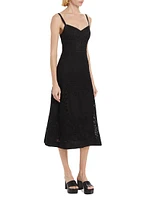 Willow Summer Lace Midi-Dress