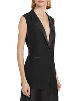 Helena Satin Lapel Vest