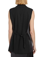 Helena Satin Lapel Vest